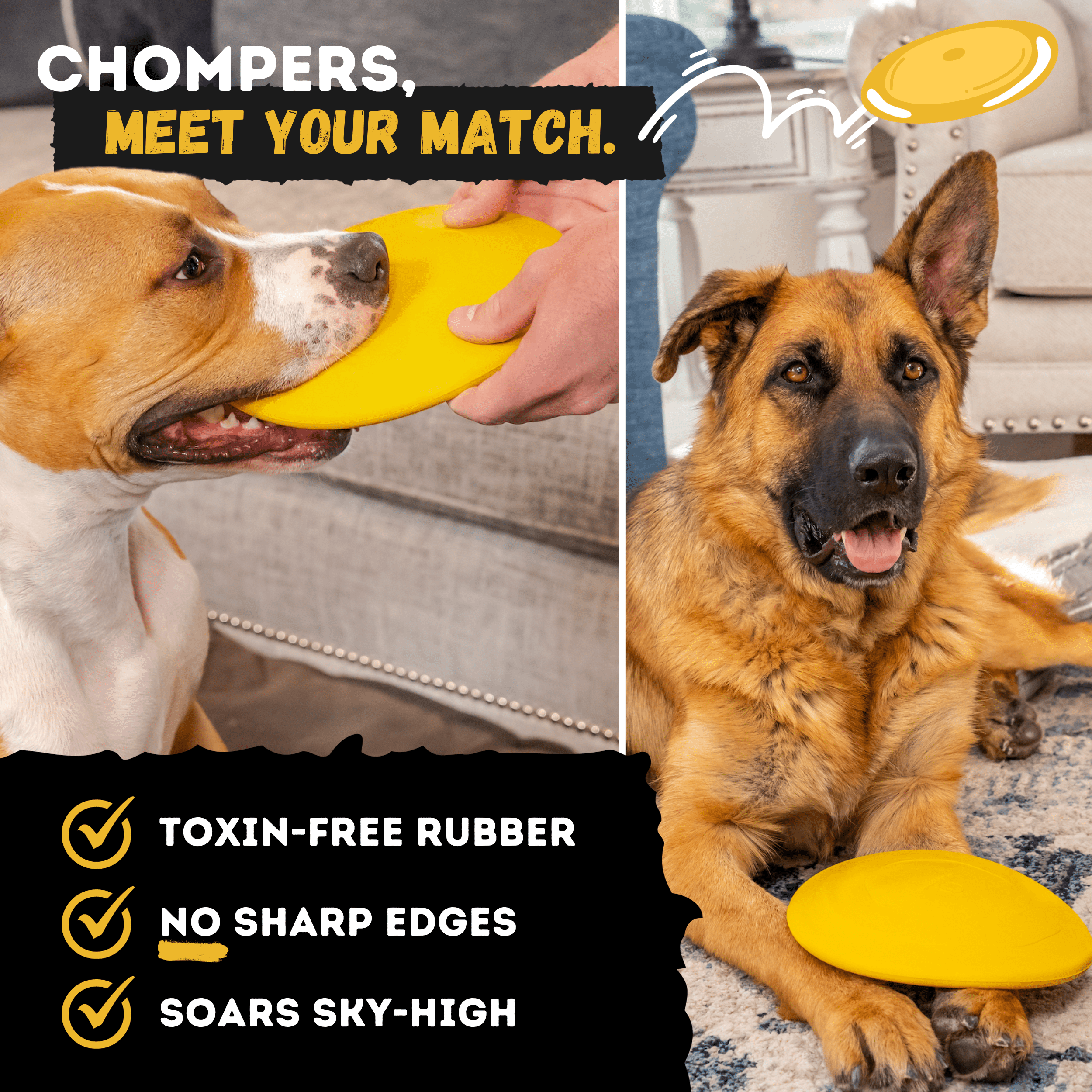 Air Disc - Monster K9 Dog Toys