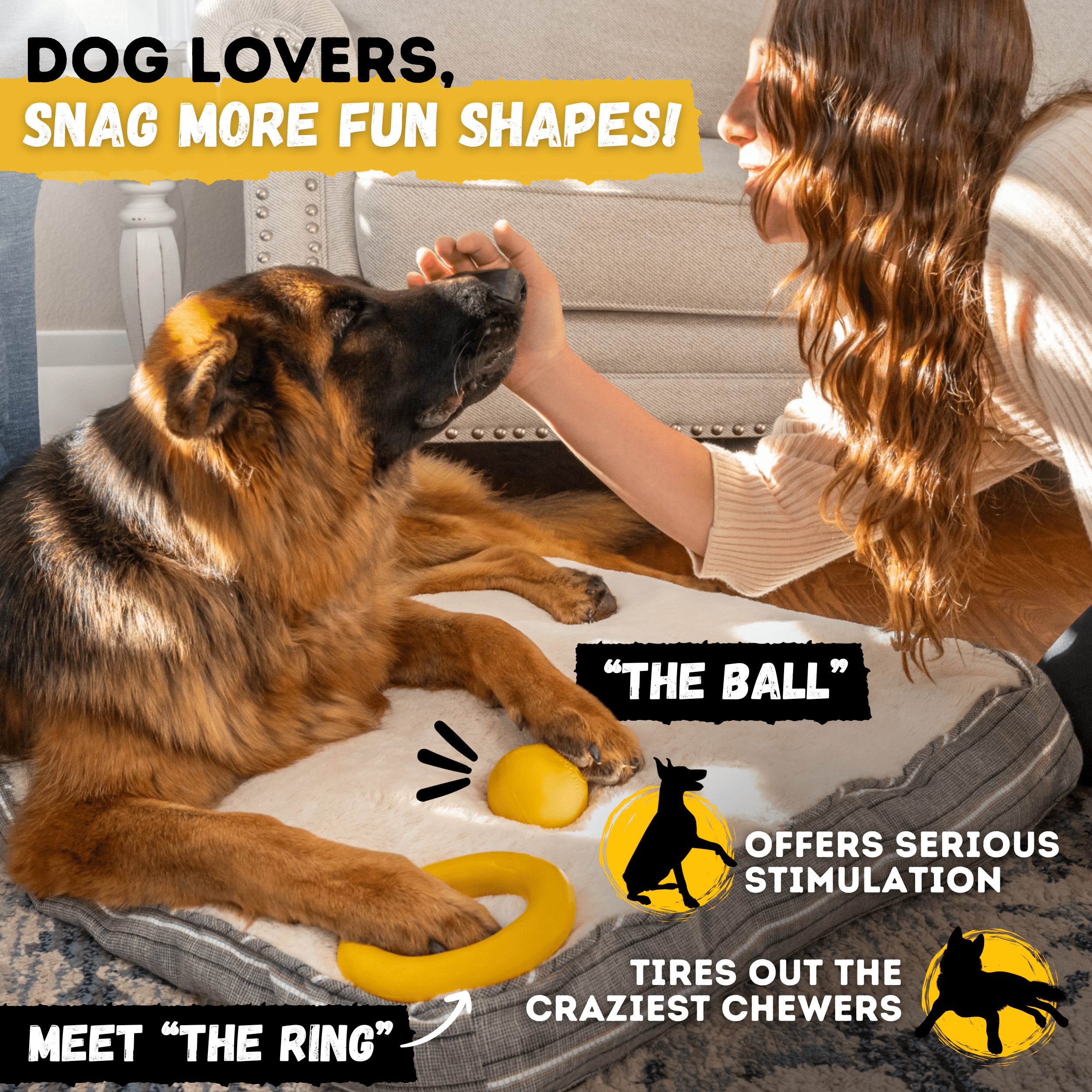 Air Disc - Monster K9 Dog Toys