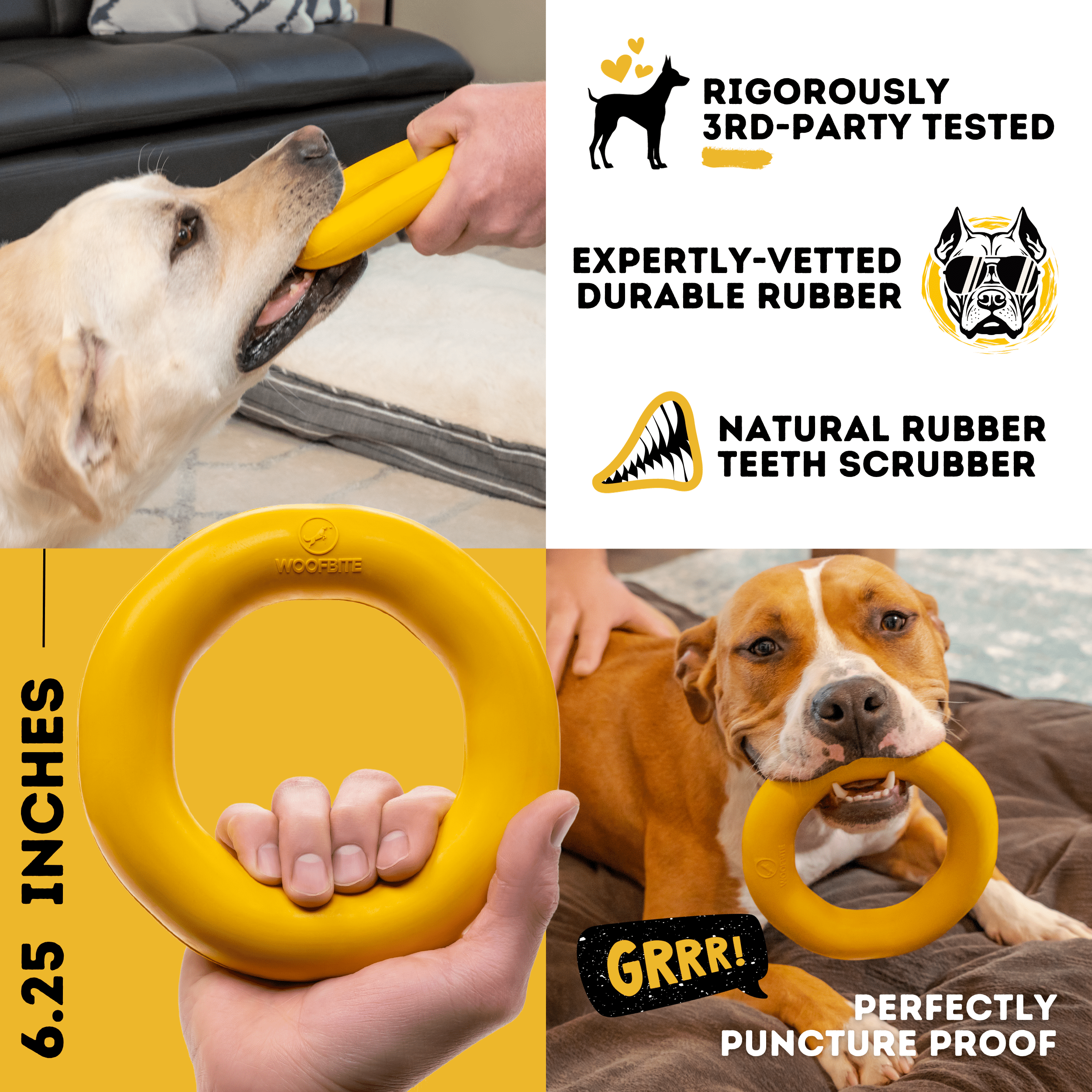 Power Ring - Monster K9 Dog Toys