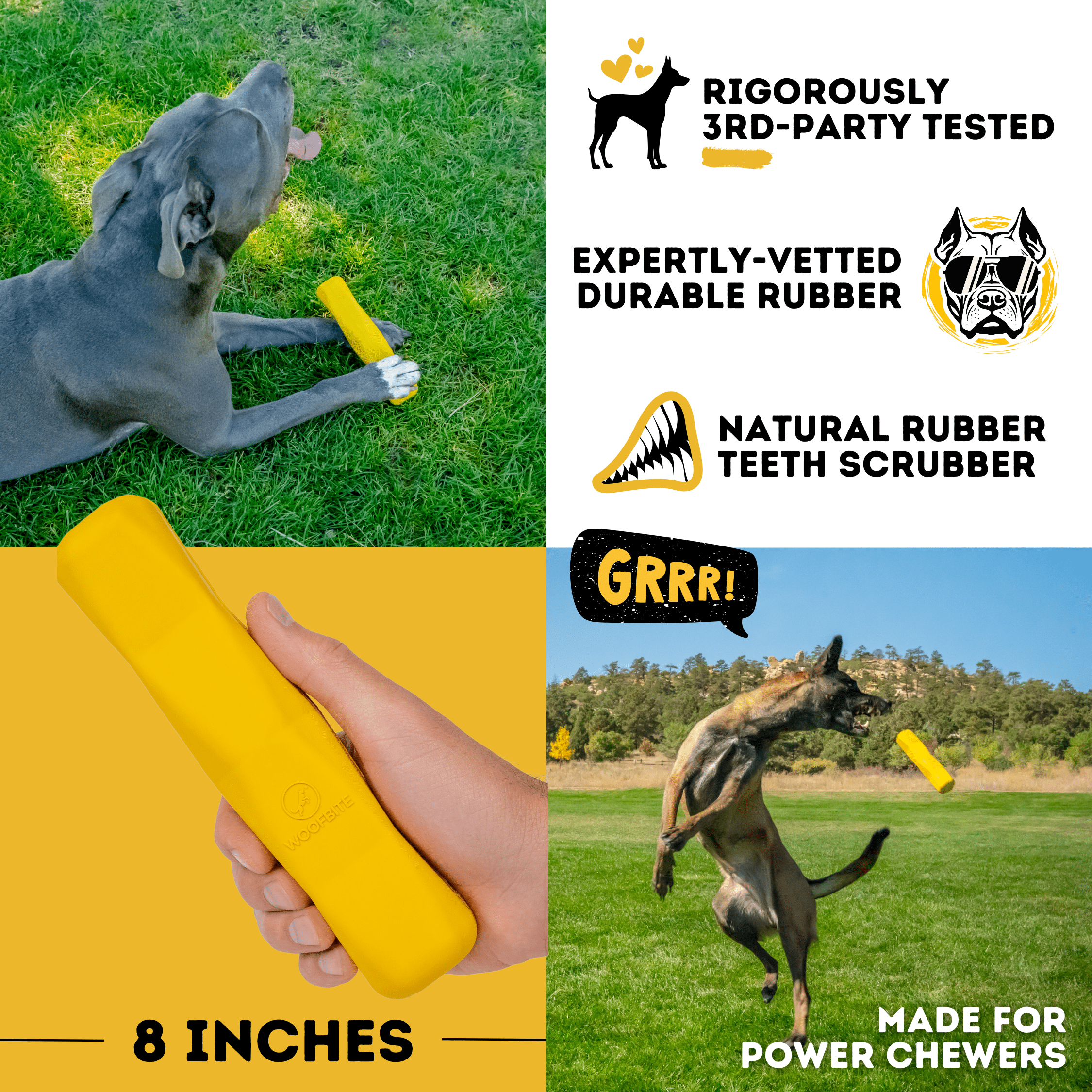 Power Stick - Monster K9 Dog Toys