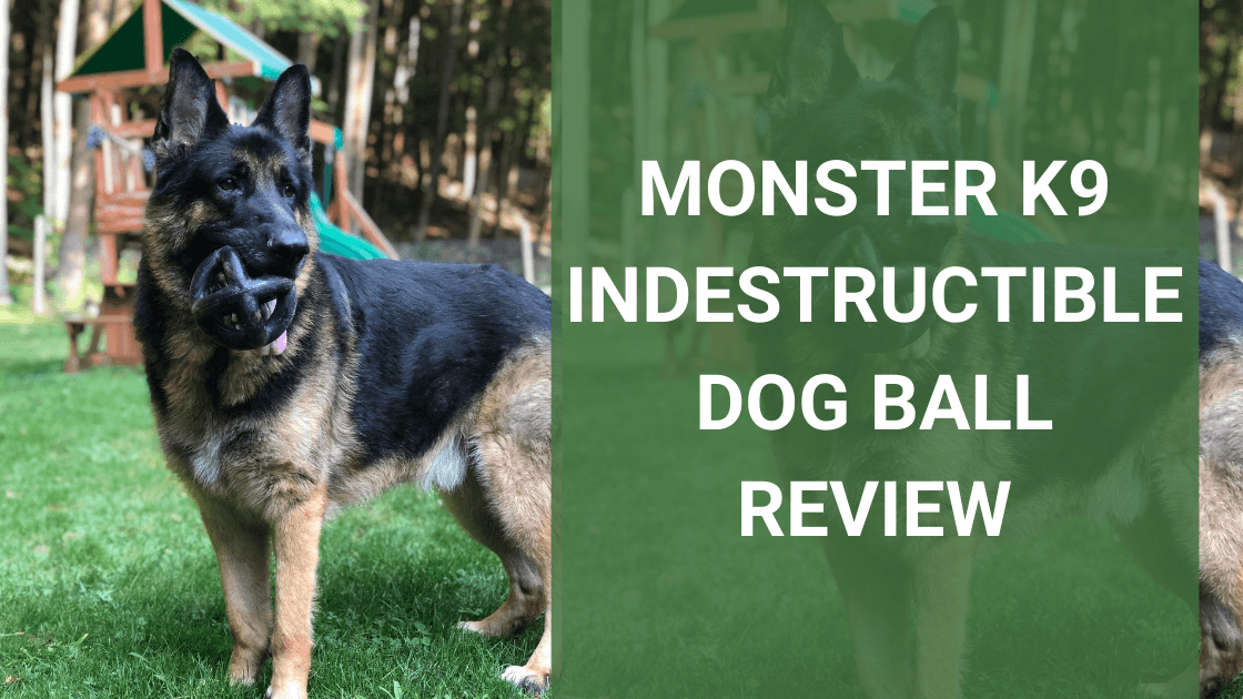 Monster K9 Indestructible Dog Ball Review: Open Design - Monster K9 Dog Toys