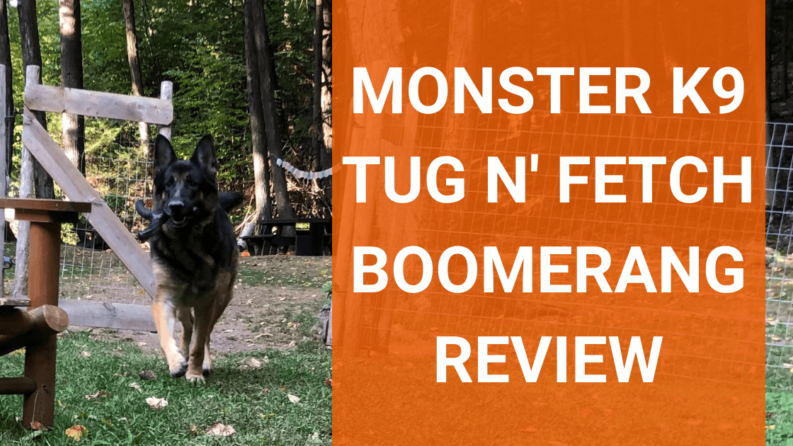Monster K9 Tug N’ Fetch Boomerang - Monster K9 Dog Toys