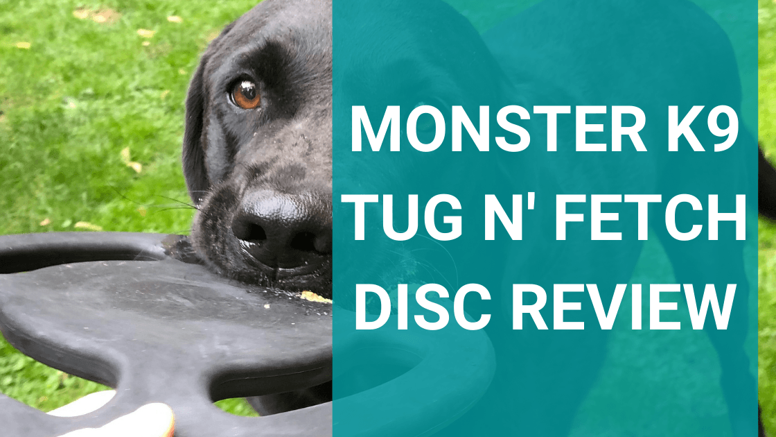 Monster K9 Tug N’ Fetch Disc Review - Monster K9 Dog Toys