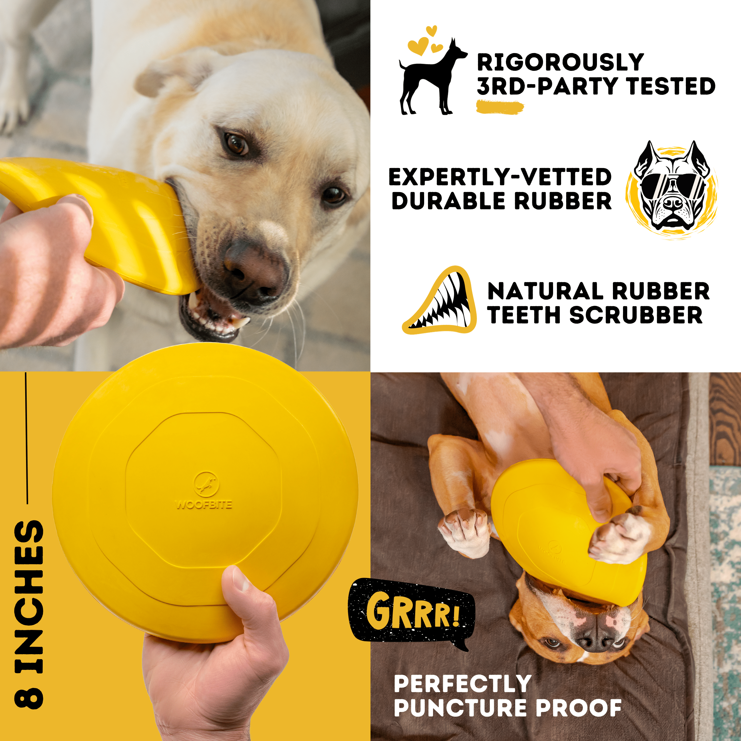 Air Disc - Monster K9 Dog Toys