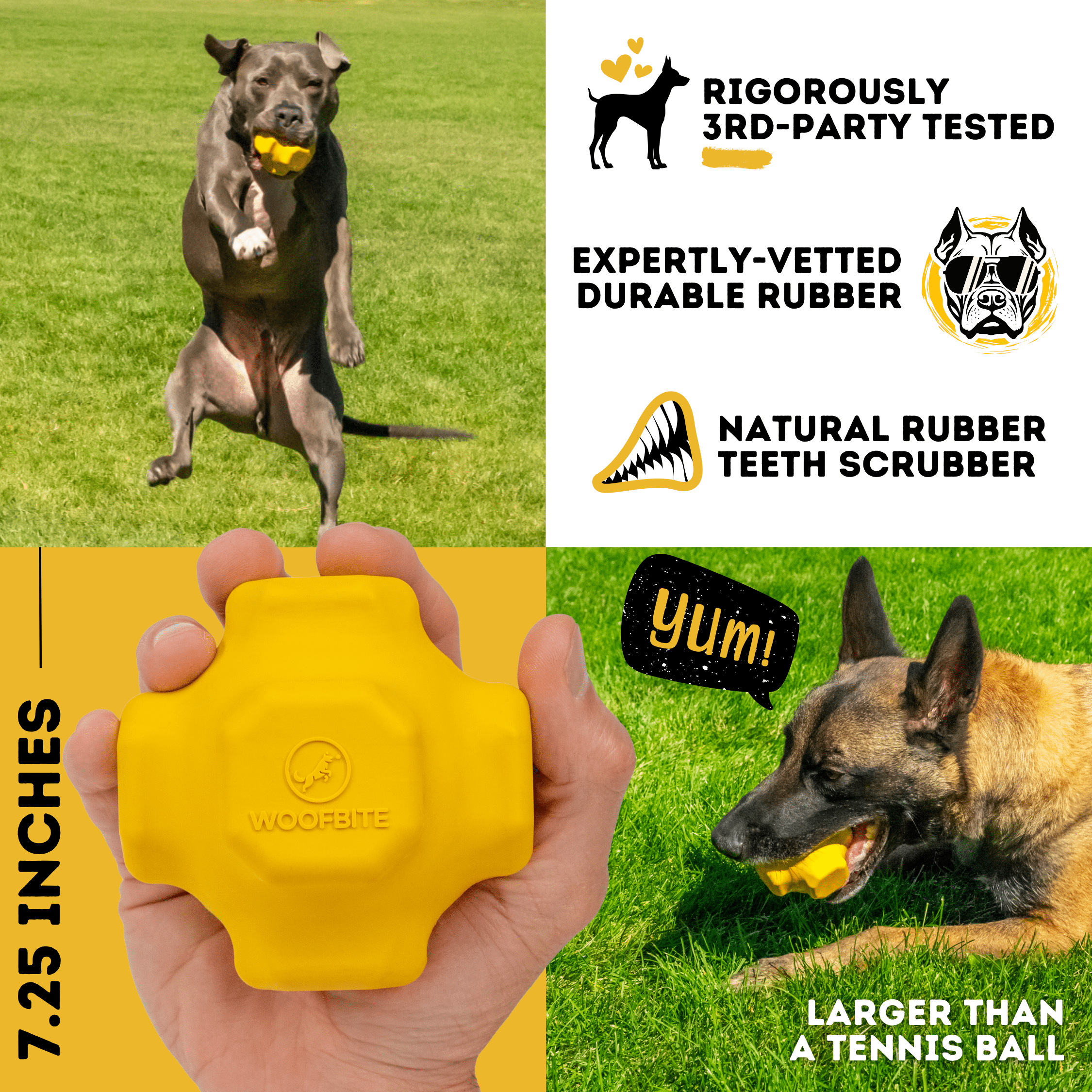 Jumping Jack - Monster K9 Dog Toys