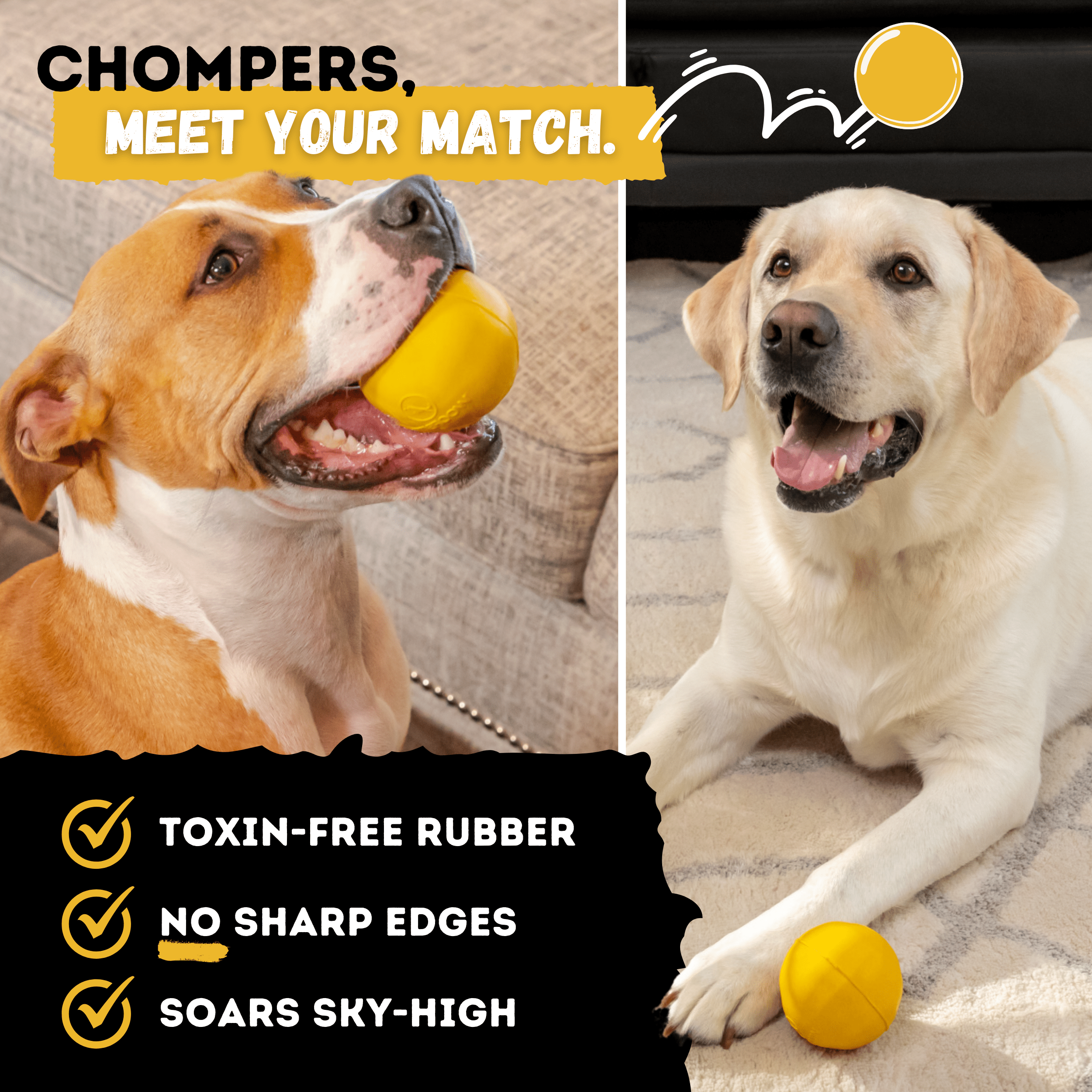 Power Ball - Monster K9 Dog Toys