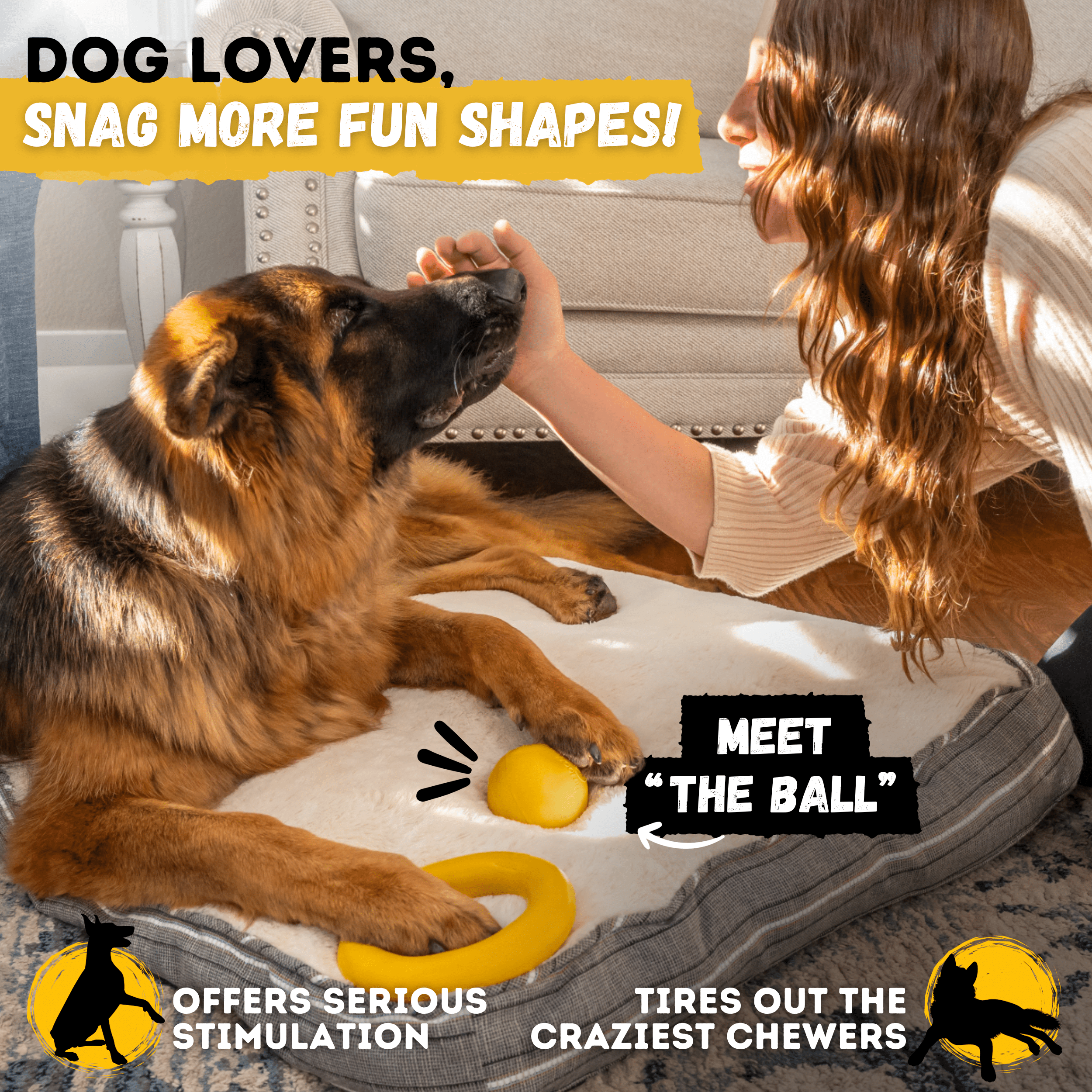 Power Ring - Monster K9 Dog Toys