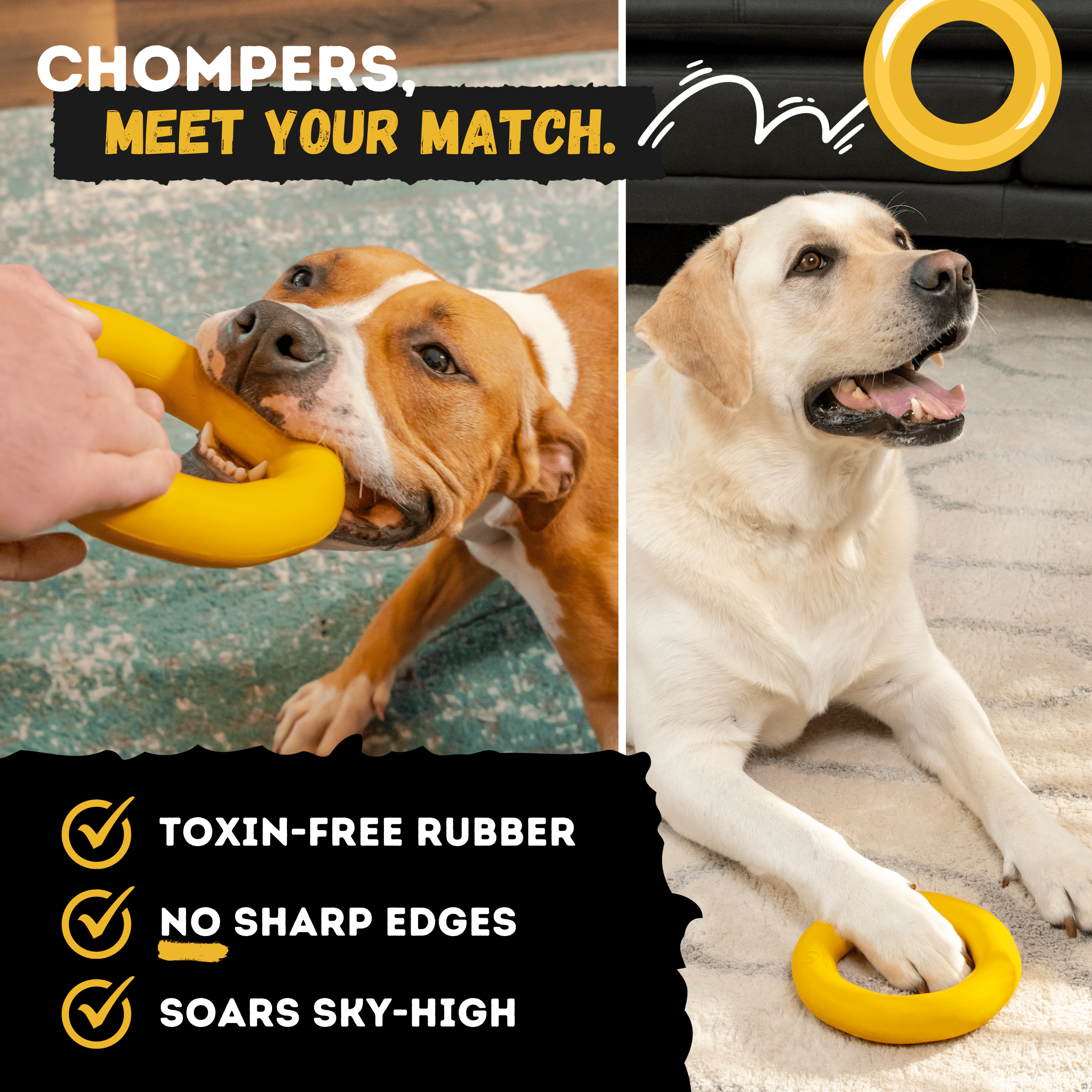 Power Ring - Monster K9 Dog Toys