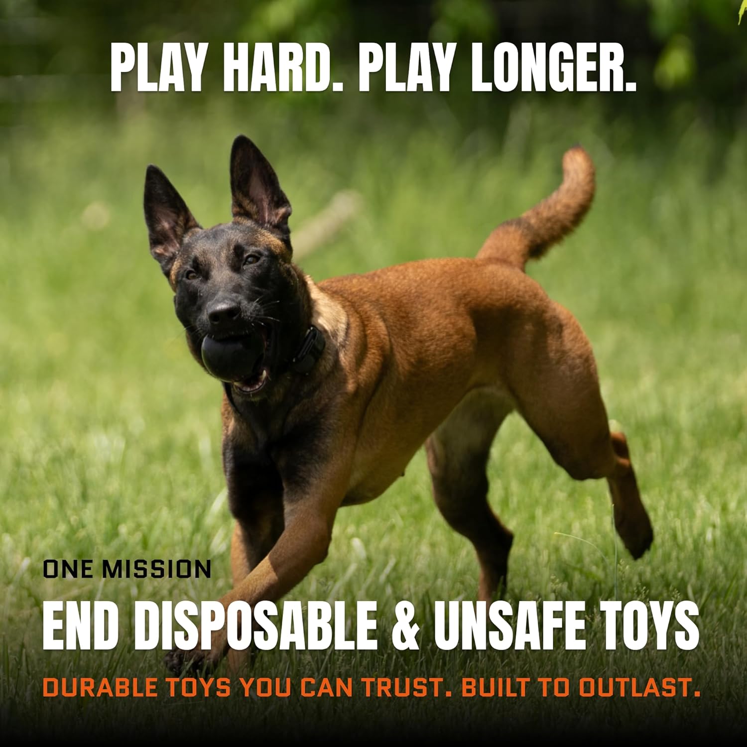 SCOUT BALL - Monster K9 Dog Toys