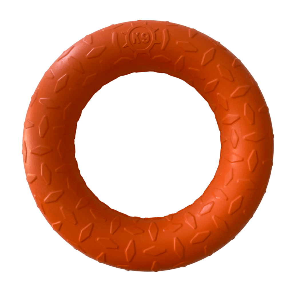 Orange Chew Ring - Monster K9 Dog Toys