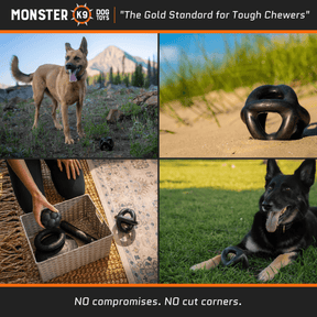 ULTRA DURABLE Ring-Ball - Monster K9 Dog Toys